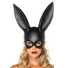 Leg Avenue Masque Rabbit - Noir